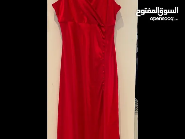 New Zara Silk Red Dress