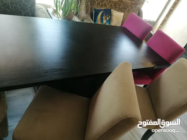 طاولة سفرة مع 6 كراسي