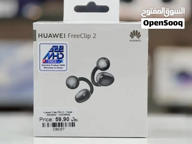 Brand New Huawei FreeClip 2 in Oman 38-Hour Battery