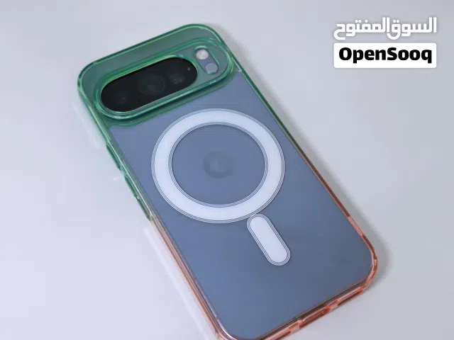 Google Pixel 10 Pro 128G استخدام شهرين لون ازرق مع كفر