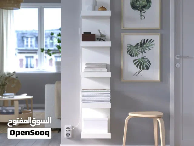 رفوف جدارية ( إيكيا ) IKEA LACK للبيع ( مستخدم )