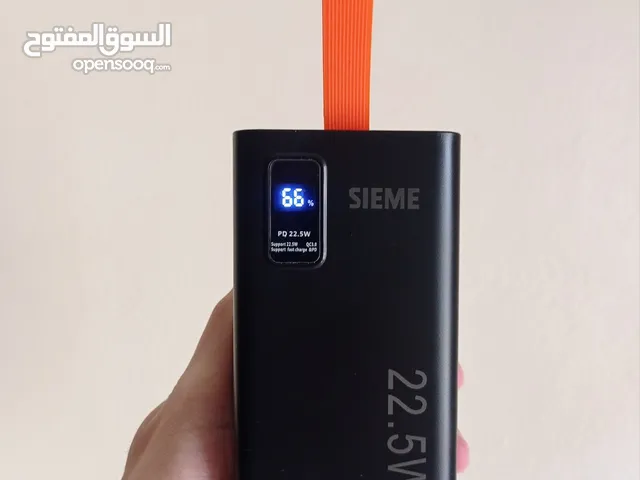 باور بانك SIEME موديل السعة 40,000 ميلي أمبير { فاست }