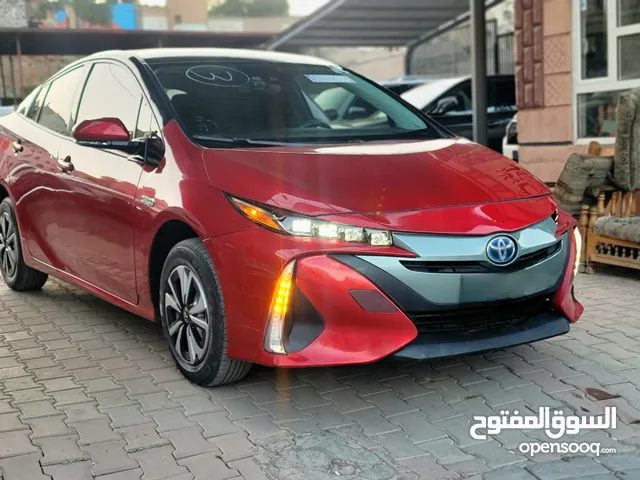 بريوس 2018 برايم شحن وبترول قمه في الاقتصاد وتمشي كهرباء 100% واحدث سياره وسعر عريطي