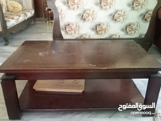 طقم كنب 6 مقاعد خشب زان اصلي