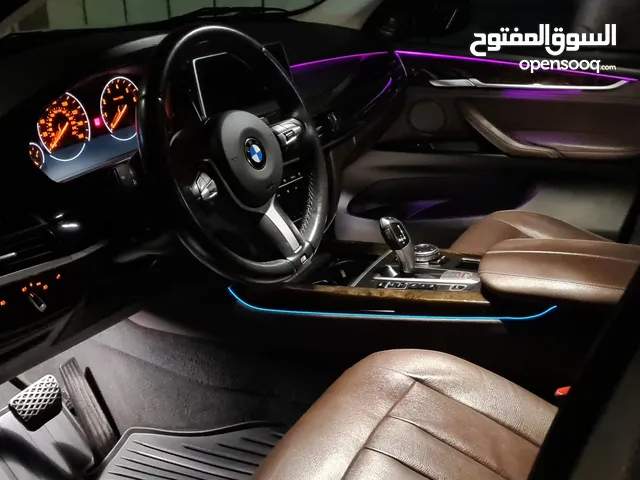 bmw x5 plug in clean title بحالة الوكاله اضافات مميزه