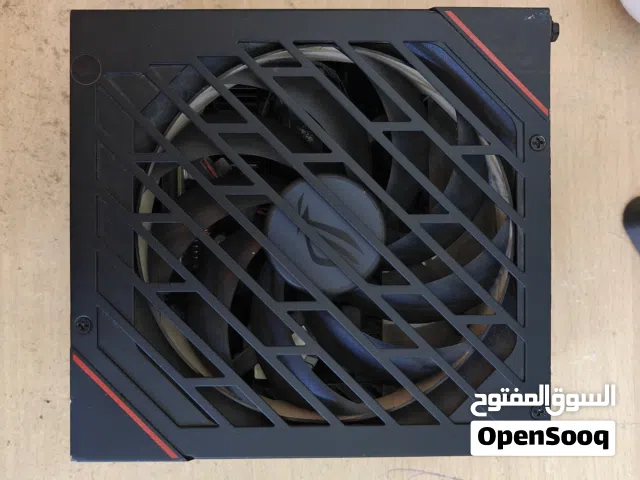 power supply 750w Asus ROG gold fully  (سعر نهائي) modular