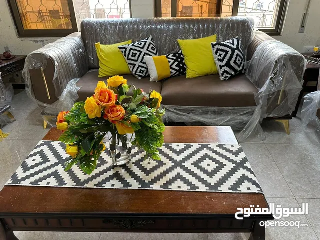 طقم كنب تفصيل تركي استعمال خفيف
