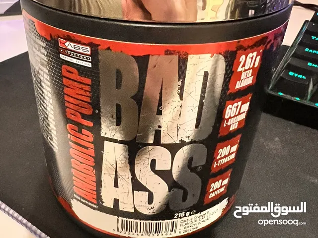بري ورك اوت Badass 216g 45 سكوب pre workout