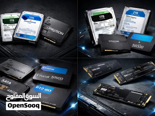 HDD & SSD Drives Available – Best Price Starting from 6 BD