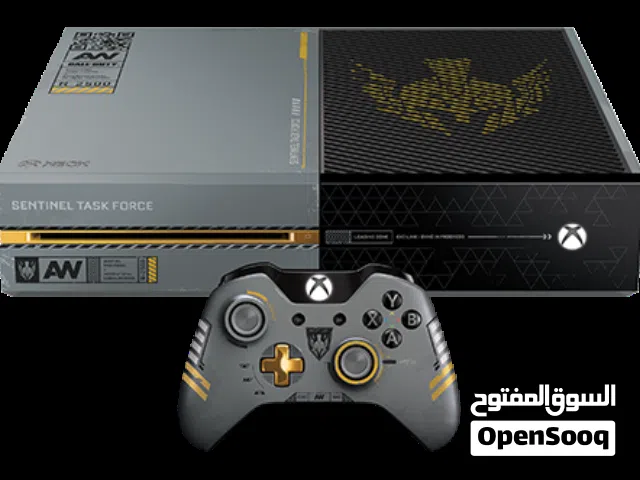 اكس بوكس ون مع اليده وايرتها بحاله جيده جدا