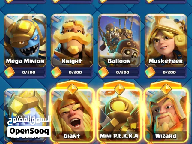 Clash Royale Accounts and Characters for Sale in Muscat