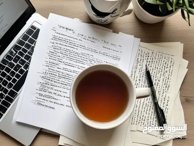 كتابة وترجمة للكتب والملازم والمحاضرات وتفريغ صوتي وتفريغ للفيديوهات بسرعة واحترافية