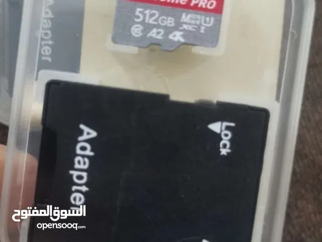 ذاكره مموري كارد 512GB بسعر 6600 ريال يمني الكميه محدوده    سارعو قبل نفاذ الكميه