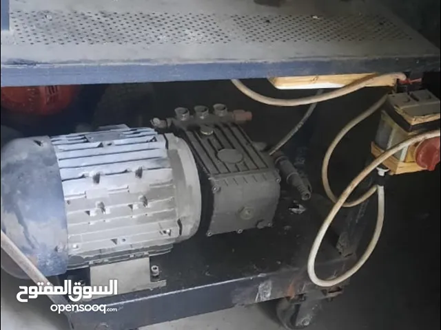 مضخة غسيل سيارات جت 3 فاز 10 حصان ايطالي بدون بربيش وفرد مع عرباي مفتاح تشغيل بحال الوكالة