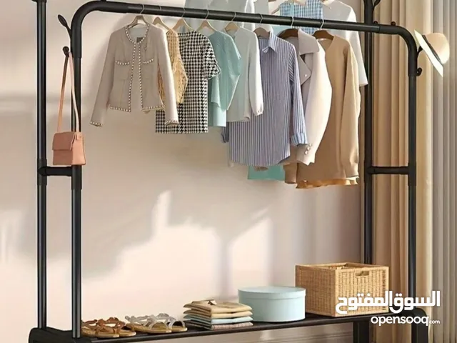 ستاند ملابس حديد مزدوج الحجم الكبير للبيع