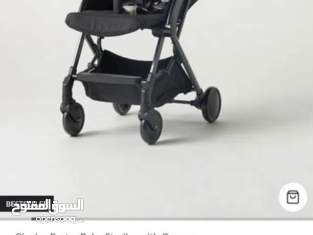 استرولر اطفال قيقليس شبه جديد وتوصيل مجاني