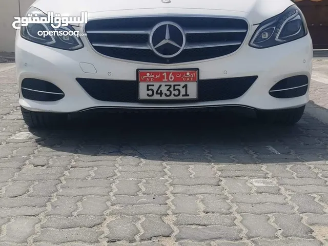 Mercedes Benz E-Class 2014 in Abu Dhabi