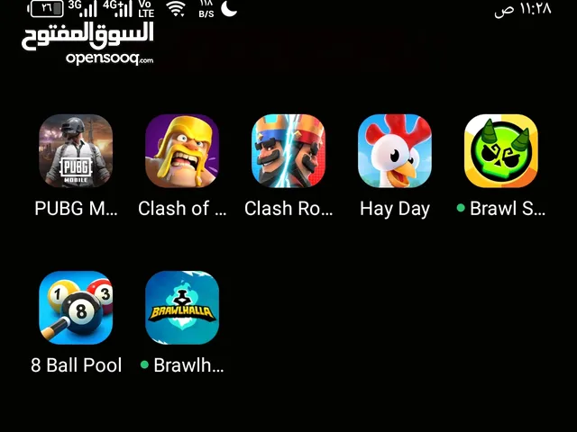 حساب جيميل مربوط العاب ببجي كلاش مزرعه وغيرها حساب مفول بيع أو مراوس بتجميعه حاسبه pc