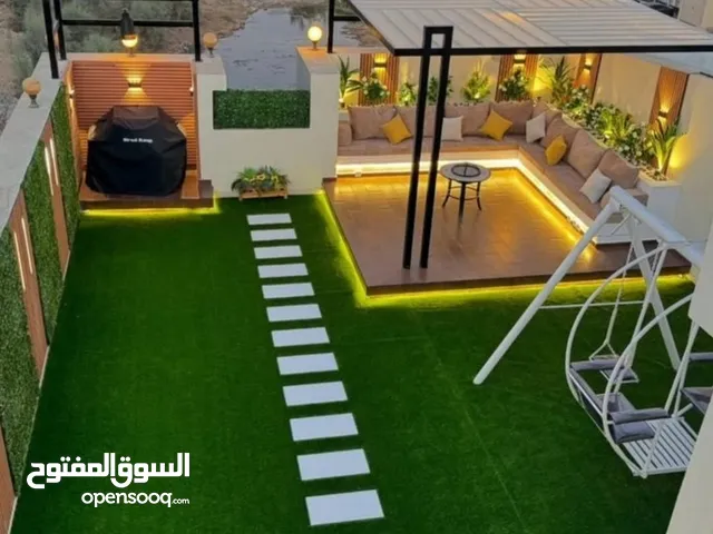 تصميم وتنسيق حدائق ابو حنين