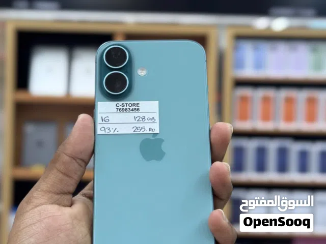 iPhone 16 -128 GB - All Good phone, 93% Battery health