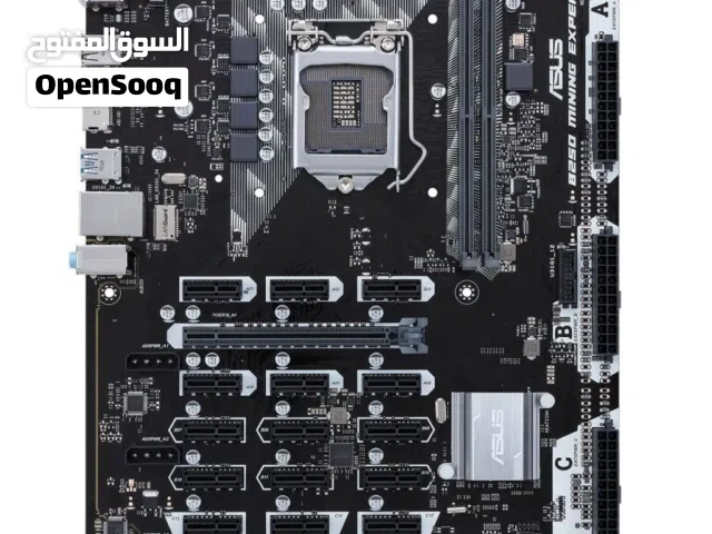 لوحه الام B250 تشيل 18 كرت شاشة + كور اي5 جيل 7 + مروحه تبريد RGB بدون كرتون