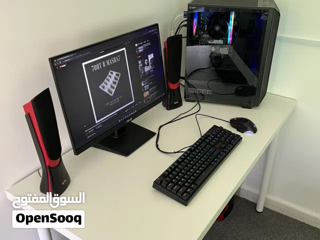 كومبيوتر شبه جديد - بي سي العاب بمواصفات ممتازة للبيع Gaming PC