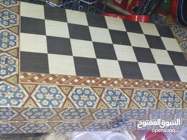 صندوق طاولة زهر قهاوي حجاره عظم حجم ضخم 50 سم صناعه سوري.  ثقيله.  للمحترفين