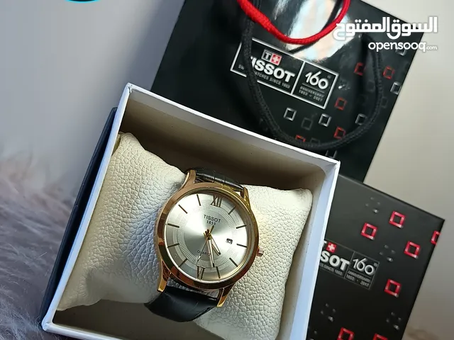 ساعه تيسوت جلد الله يبارك تأتي بعلبة وكيس الماركه ويوجد توصيل لجميع مدن ليبيا الرجاء قراءة الوصف