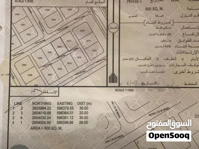 Residential Land for Sale in Al Batinah Barka