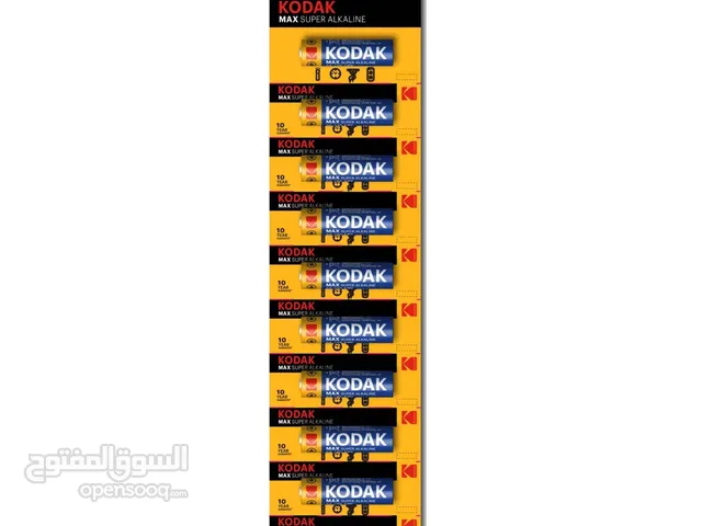 Kodak Max Super Alkaline AA Batteries (Pack Of 10) بطارية كوداك