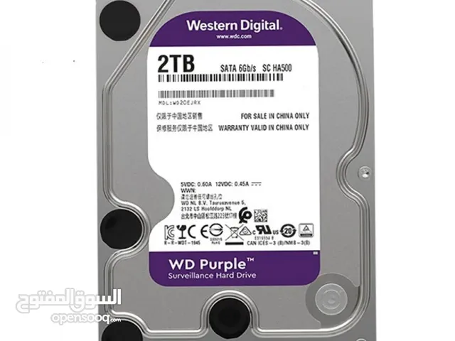 هارد 2T WD PURPLE