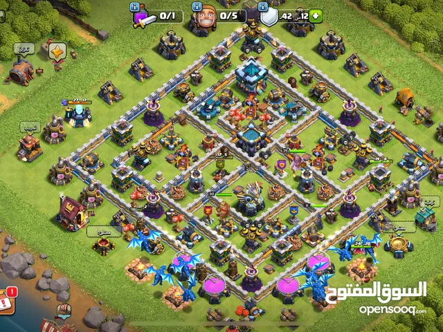 للبيع كلاش لفل 13 ب 4 دينار