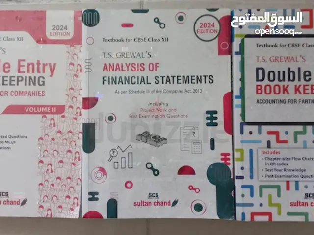 TS GREWAL CLASS 12 ACCOUNTANCY BOOK (2025) Very good condition.