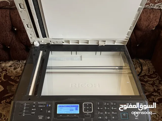 طابعه ريكو استعمال خفيف جداً بحتاجه إلى حبر فقط للبيع