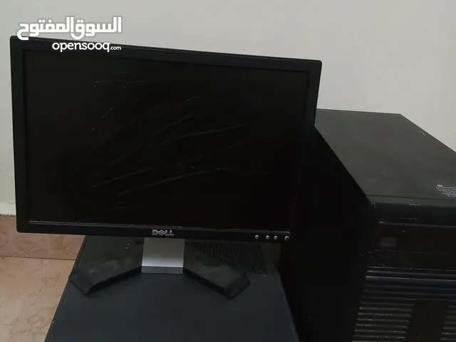 للبيع كميوترين نضيفي امورهن طيبه مع شاشه وحده و كيبور وماوس