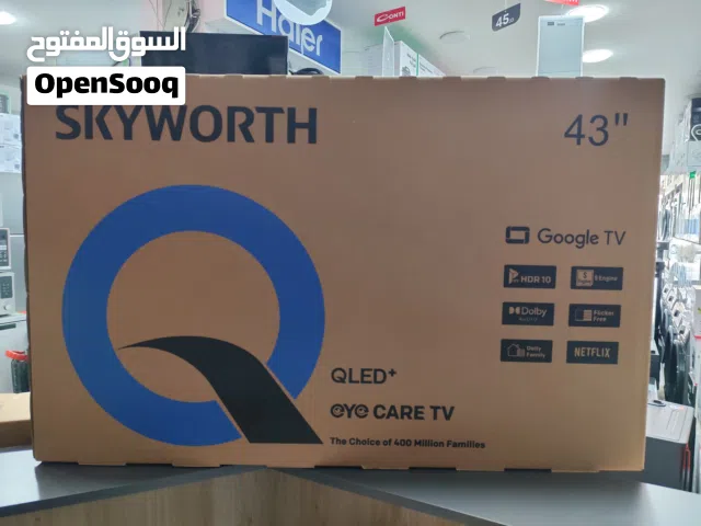 عرض نااار على شاشه سكاي وورث 43 بوصه QLED سمارت Google TV