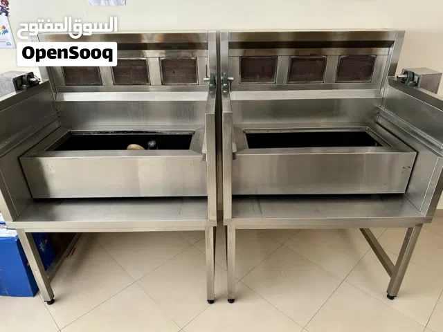 Nearly New Commercial Charcoal Grill/ Shawarma Machine – Premium Quality