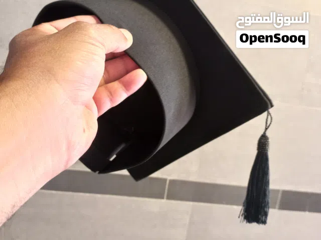 قبعه تخرج عدد 9 جديد
