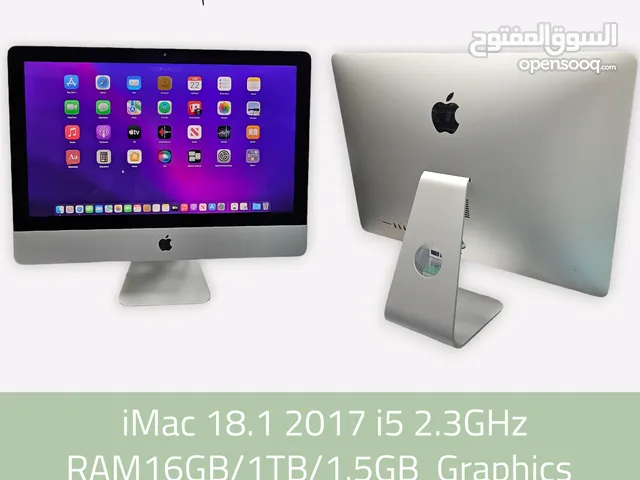 جهاز iMac موديل 2017 نظيف جدا بدون اي مشاكل مع الضمان iMac 2017 in excellent condition with warranty
