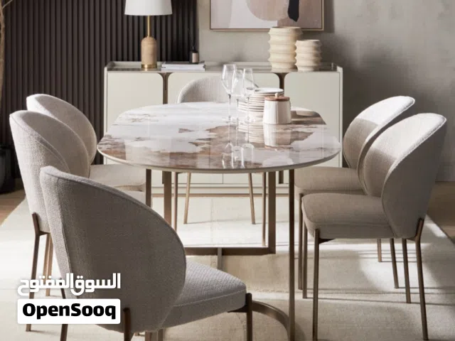 Nordic French Fabric Dining Chair from Home Center