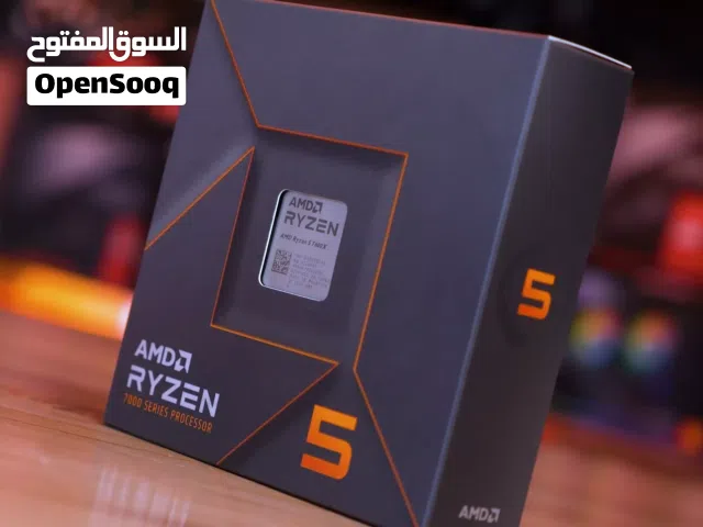 RYZEN 5 7600X معالج رايزن 5 جديد كبس