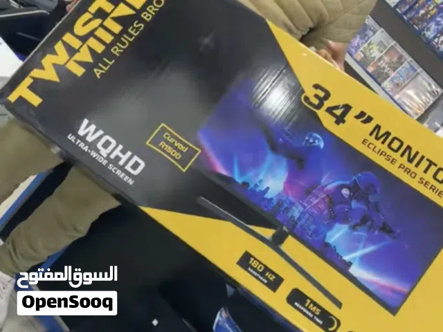 34" Aoc monitors for sale  in Hawally