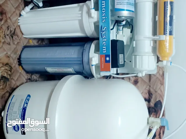 فلتر ماء 6 مراحل مستعمل نظيف جدا للبيع صناعة تايواني شغال مئة بالمئة ما بدو أي شيء تم تغيير حشوات