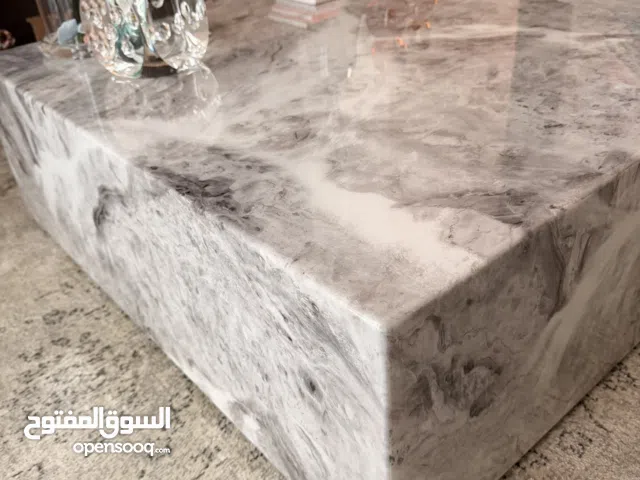 ماربل طاولة فخمة جميلة جداً ل غرفه المعيشة