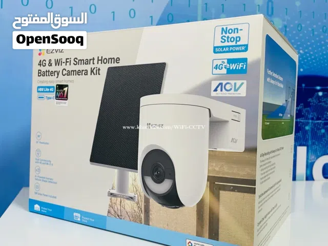 كاميرا EZVIZ خارجية 4G + WiFi بالطاقة الشمسية