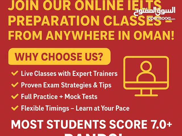 IELTS preparation (academic and General) both ..
