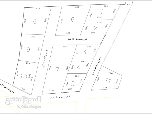 Residential Land for Sale in Benghazi Al Nahr Road