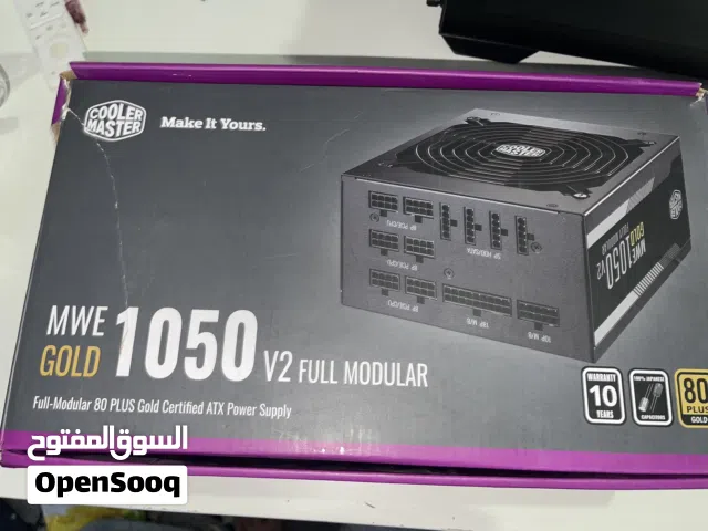 بور سبلاي 1050 واط للبيع Cooler Master MWE Gold 1050W V2 ATX3.0 Fully Modular 80+ Gold