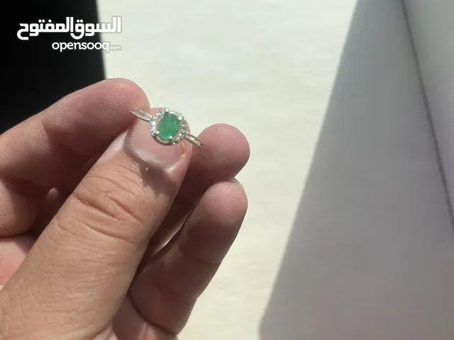 Original Emerald Ring – خاتم زمرد طبيعي أصل