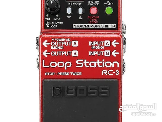 لوبر لجميع الآلات الموسيقية من شركة بوس ار سي 3 - Boss RC 3 loop station looper